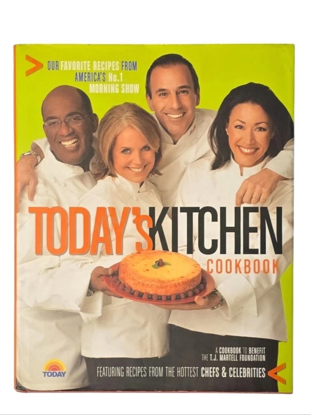 Todays Kitchen Hardcover Cookbook Recipes From TV Chefs & Celebrities 2005 Book